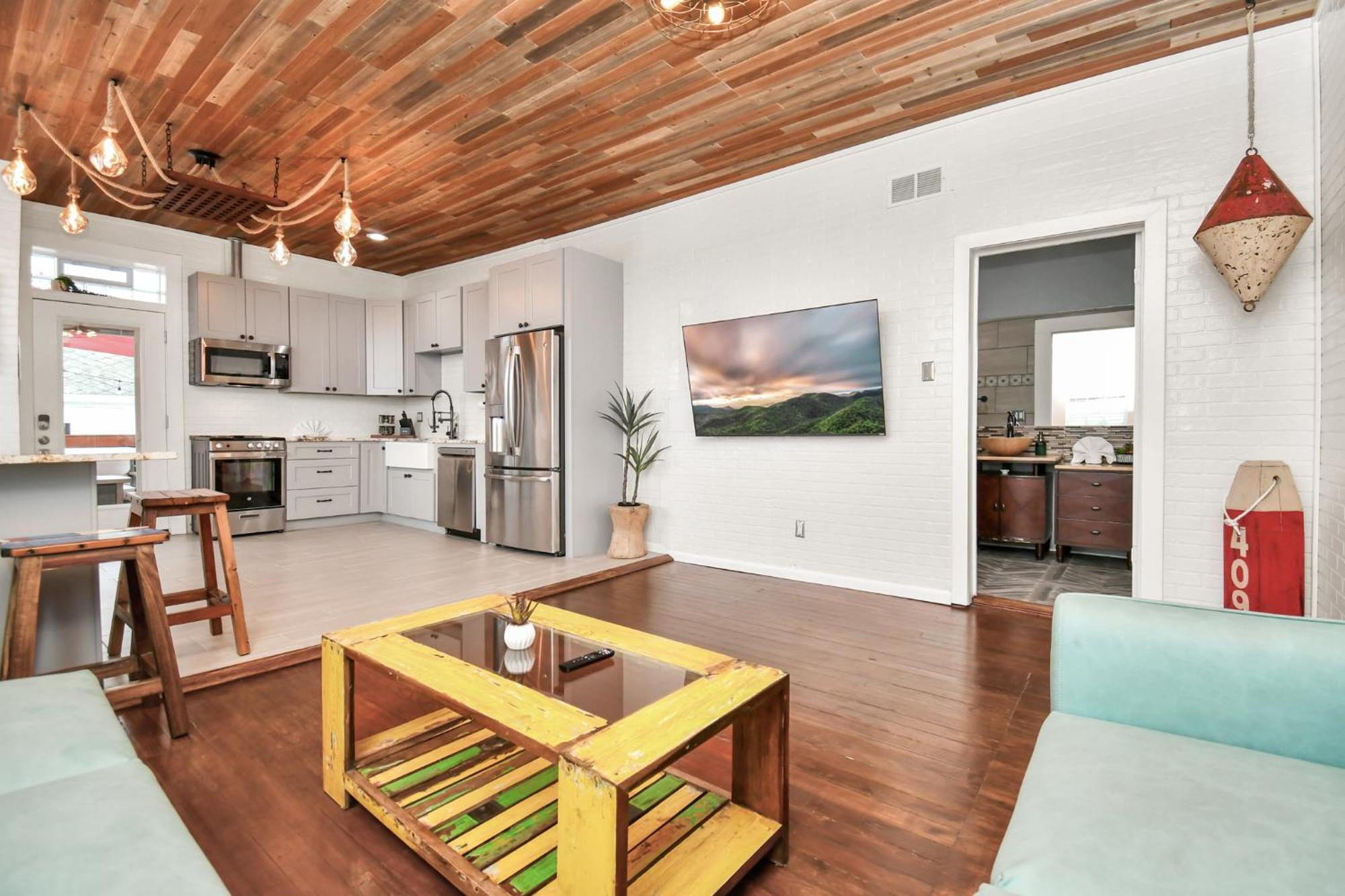 Ferienwohnung Nautical Loft With Outdoor Kitchen & Beach Access Galveston Exterior foto