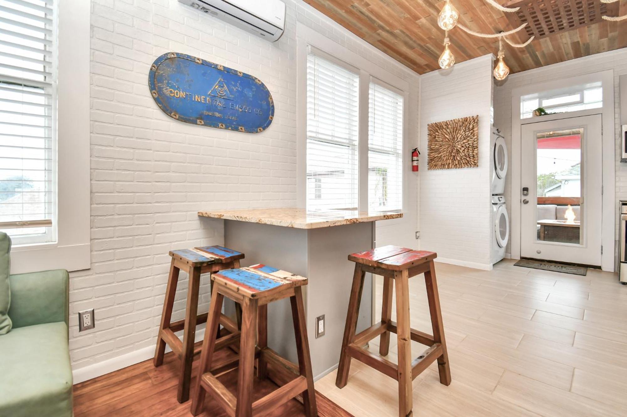 Ferienwohnung Nautical Loft With Outdoor Kitchen & Beach Access Galveston Exterior foto
